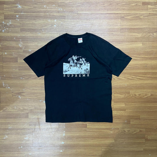 Supreme Riders Tee (Made in USA) Black (Used)