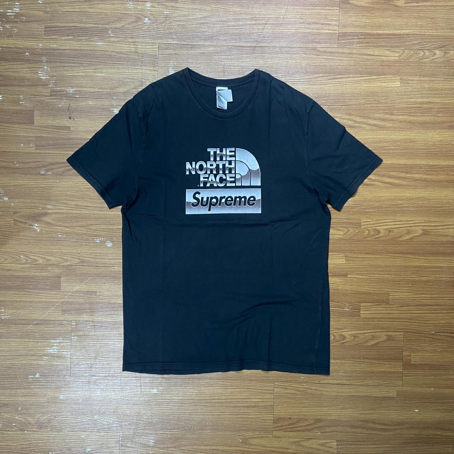 Supreme x The North Face Logo Tee Black (Used)