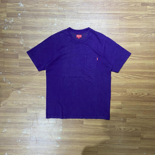 Supreme Pocket Tee SS Purple (Used)