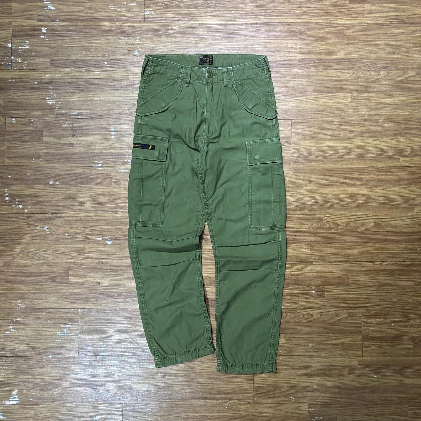 WTAPS JUNGLE CARGO TROUSER / COTTON. SATIN (Made in Japan) Olive Drab (Used)