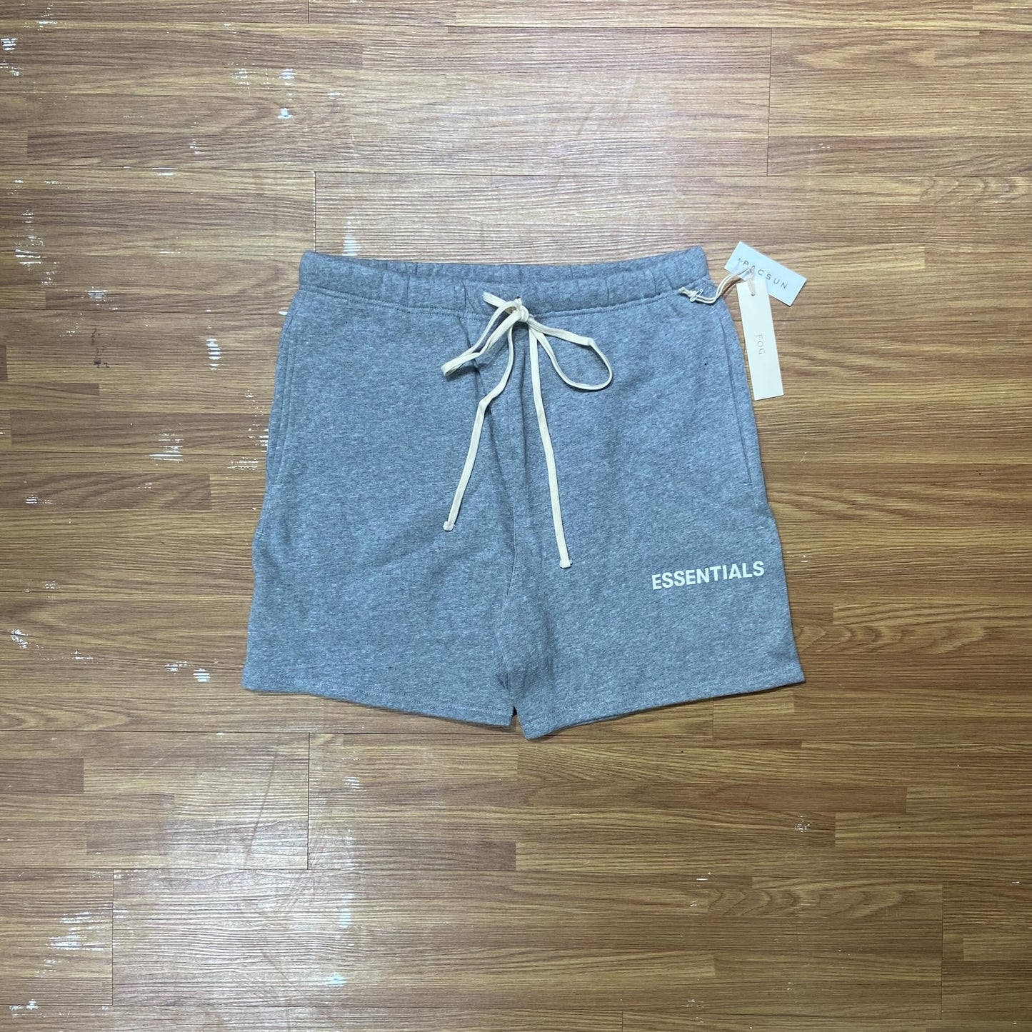 Fear Of God (FOG) Essentials Script Logo Sweat Shorts Grey