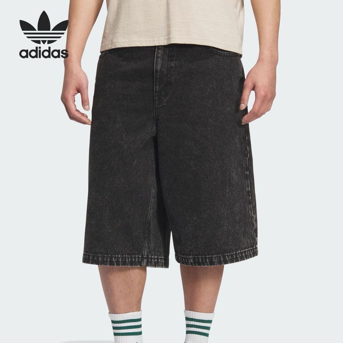 Preorder 預訂 Adidas Originals Denim 5分牛仔短褲 “Black” JX5005