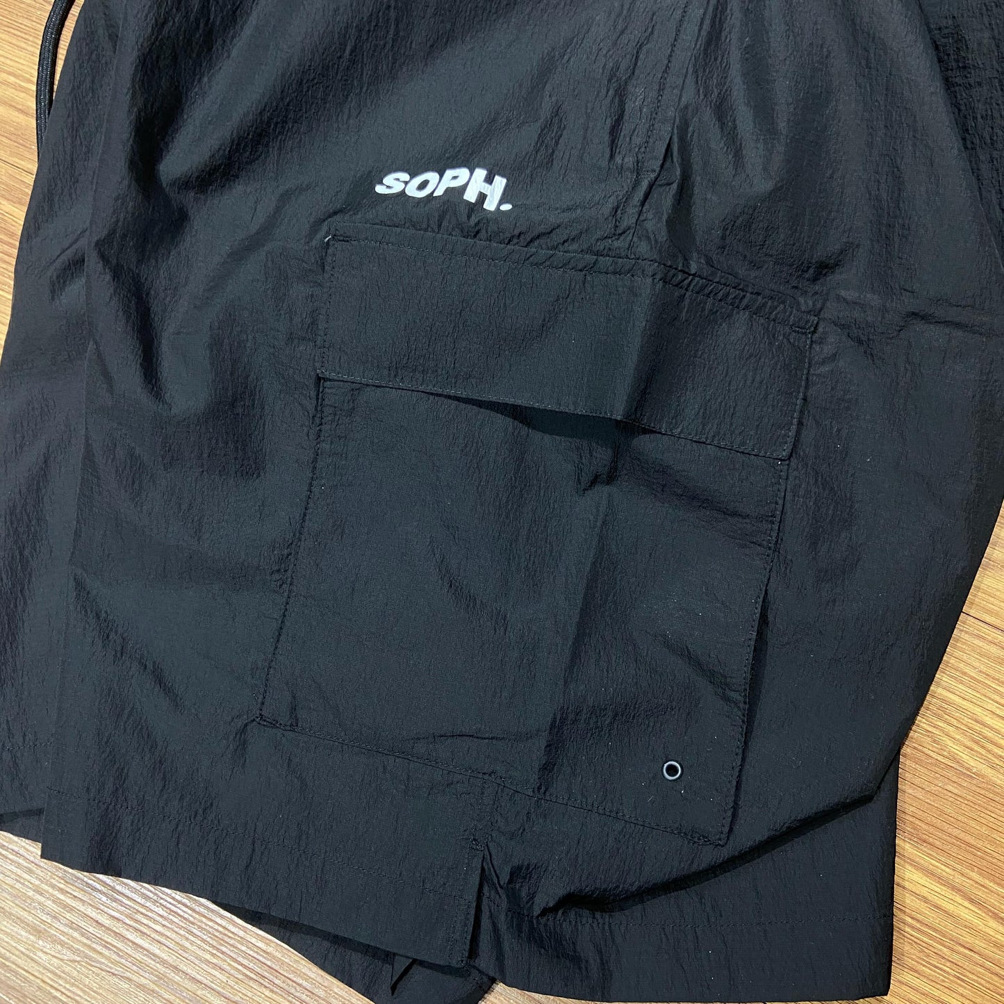 SOPH x GU 1MW Cargo Shorts Black