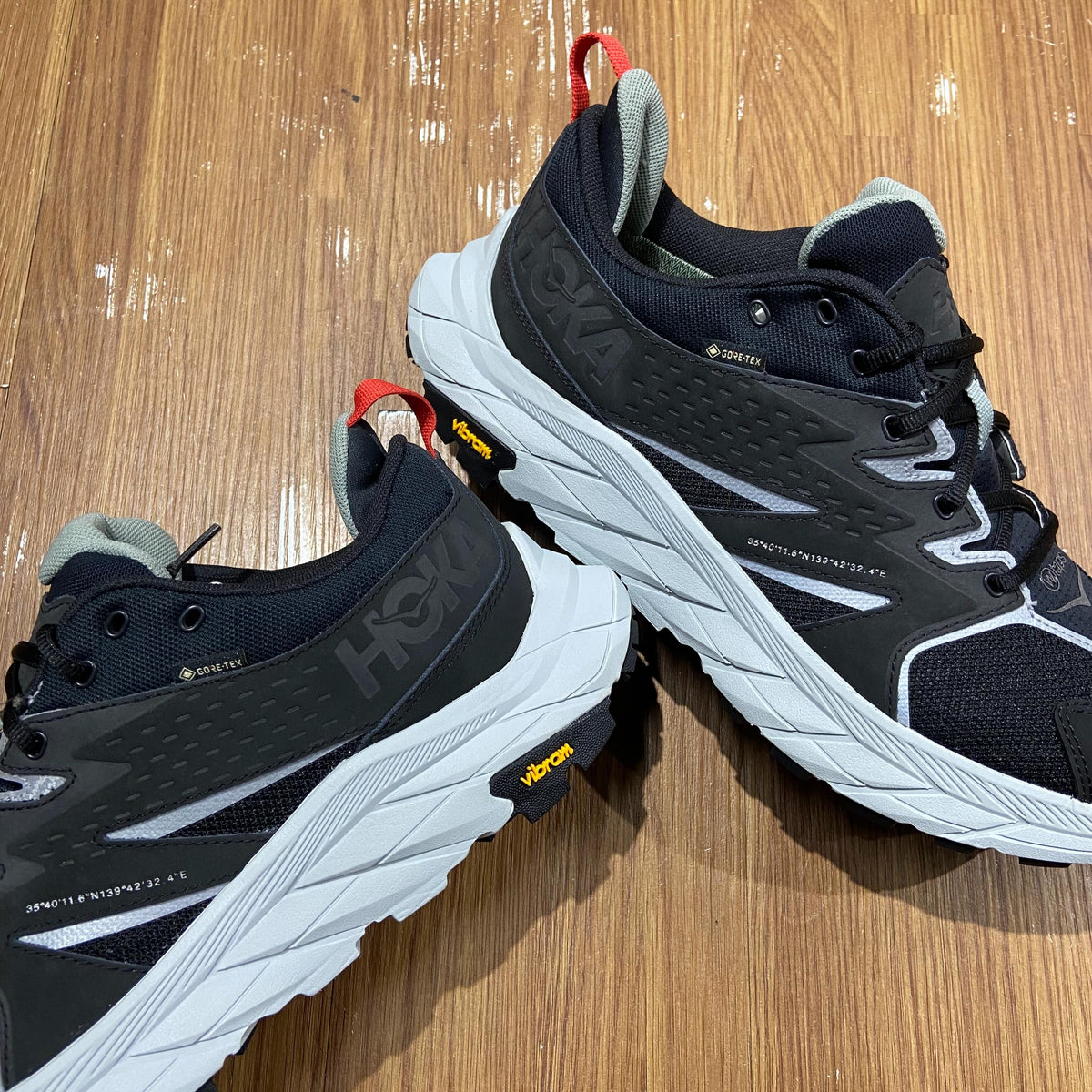 Hoka One One x Wtaps Anacapa Low GTX Jet Black