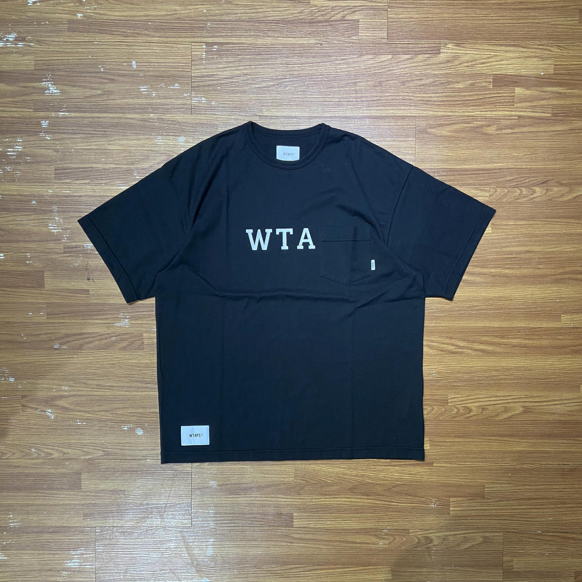 WTAPS DESIGN 01 SS / CTPL. COLLEGE (Made in Japan) Black (Display Item)