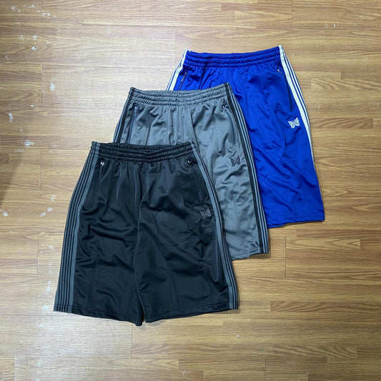NEEDLES 別注 H.D. TRACK SHORTS / POLY SMOOTH Black (Display Item)