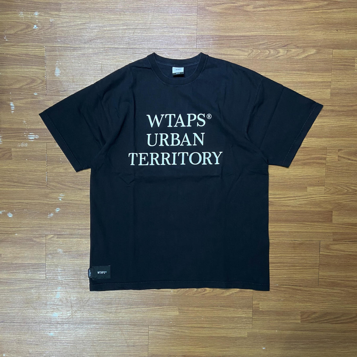 WTAPS WUT SS / COTTON. TEE. (Made in Japan) Black (Display Item)
