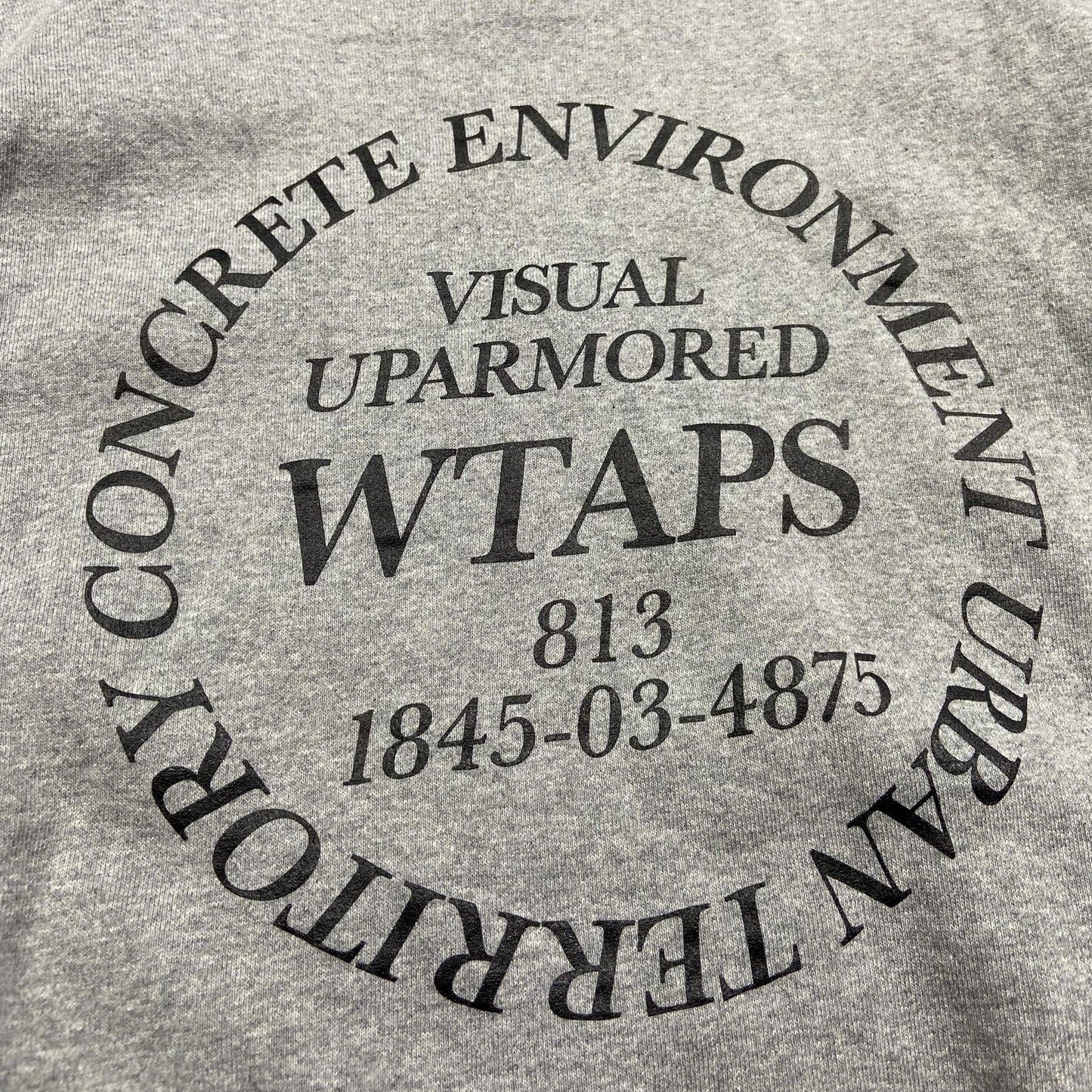 WTAPS INGREDIENTS / SWEATER. COTTON (Made in Japan) Grey
