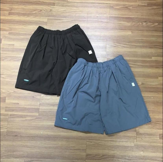 Pin Sktbs Logo Beach Shorts Brown Grey