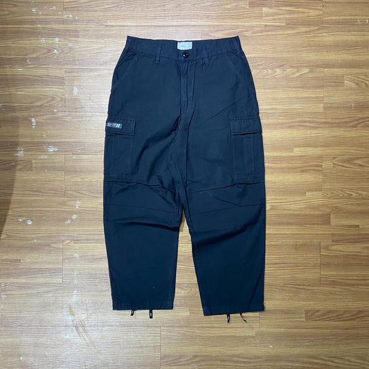 WTAPS MILT9602 CARGO TROUSERS / COTTON. RIPSTOP (Made in Japan) Black (Display Item)