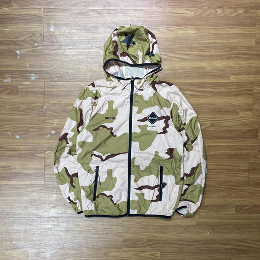 F.C.R.B. by SOPH CAMOUFLAGE PRACTICE JACKET Dessert Camo (Used Item)