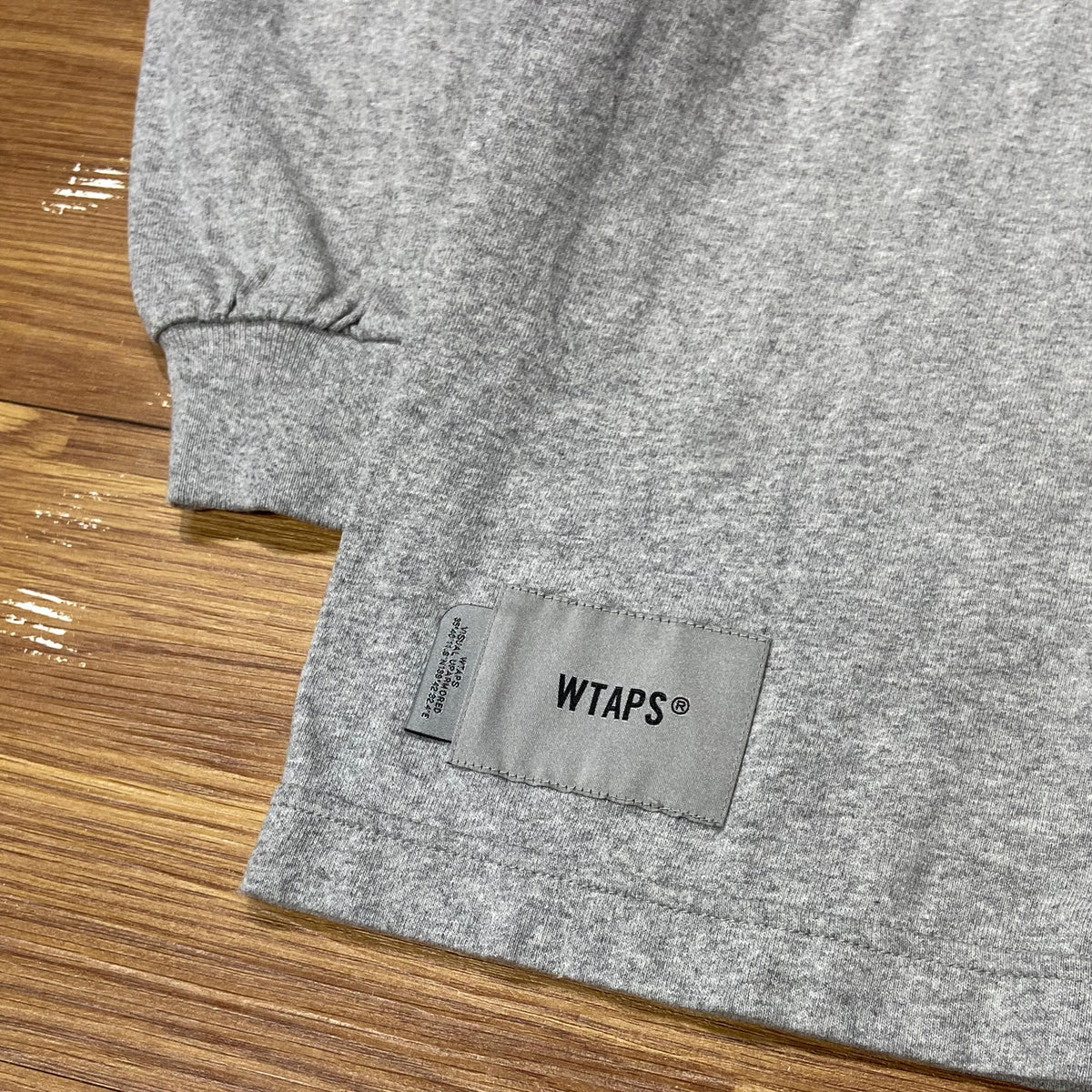 WTAPS PRTC LS / COTTON. URBAN TERRITORY (Made in Japan) Grey (Display Item)