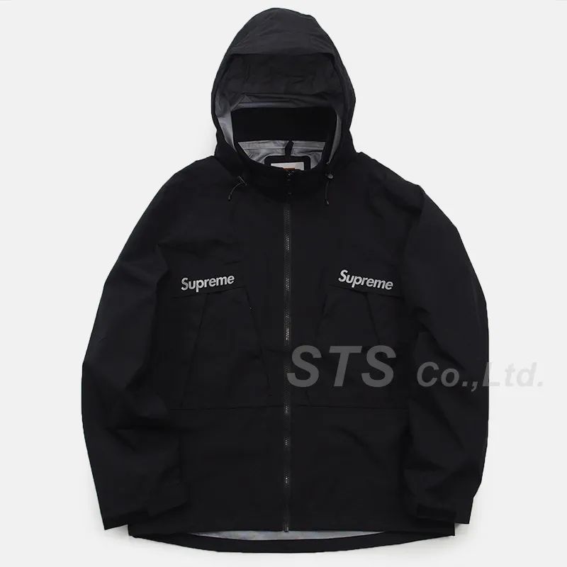 Supreme Taped Seam Jacket Black 3M Logo