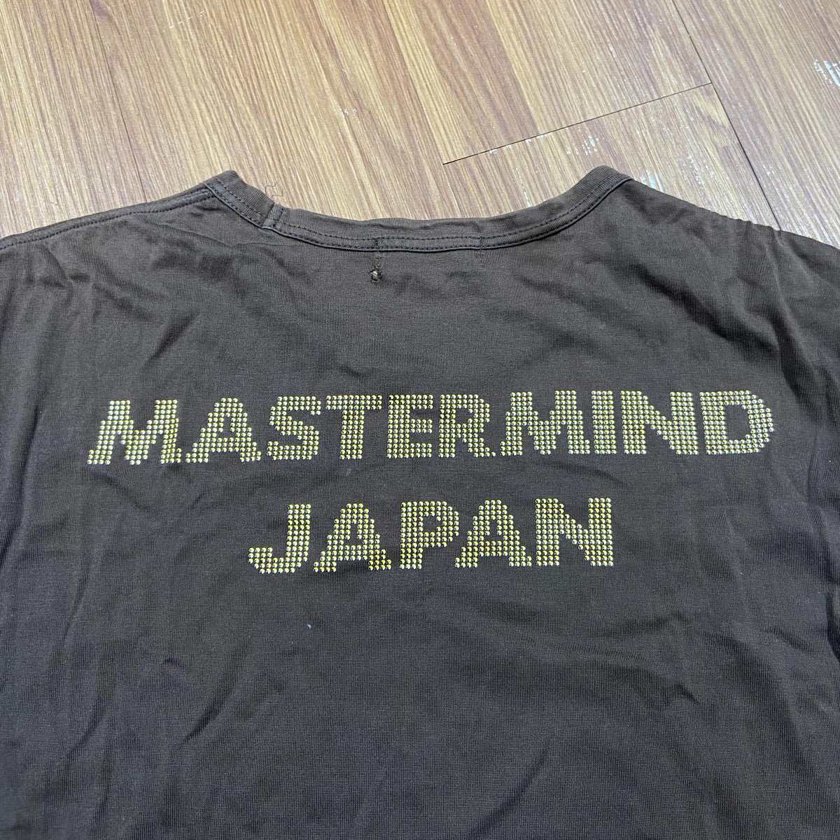 Mastermind Japan Fashion or Money Tee (Vintage Design) Brown (Used)
