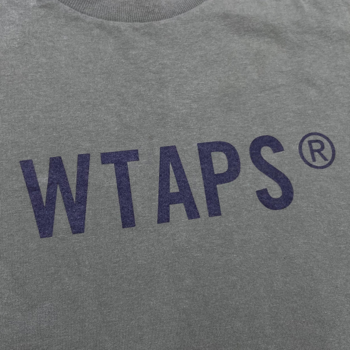 WTAPS SIGN SS / COTTON. TEE (Made in Japan) Olive Drab (Display Item)
