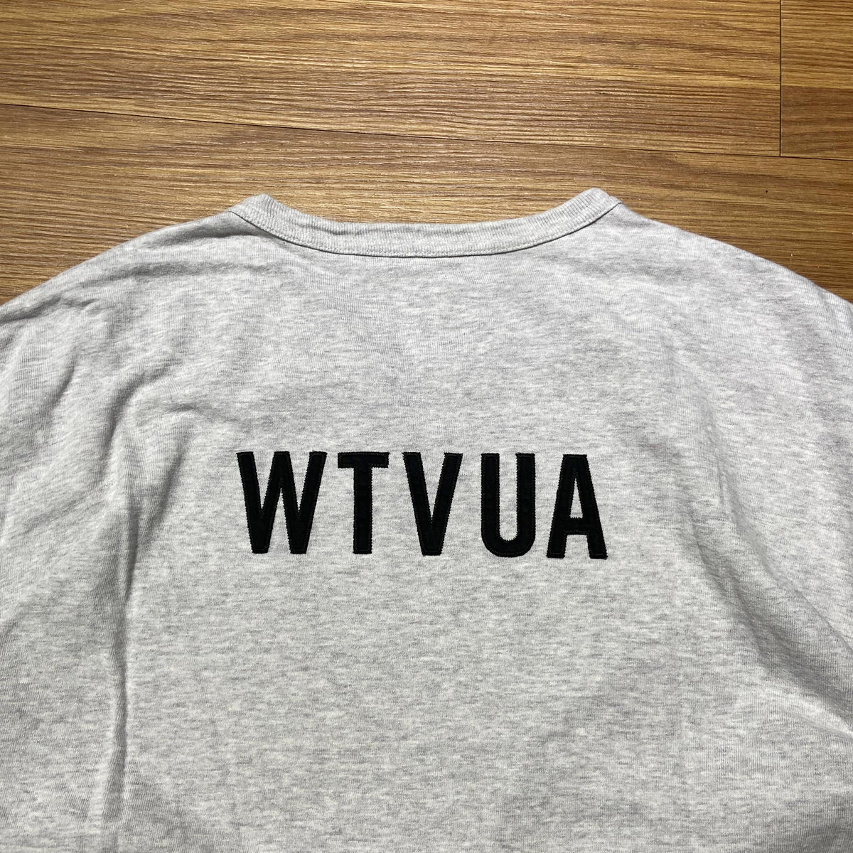 WTAPS SIGN SS / CTPL. ACADEMY (Made in Japan) Grey (Display Item)