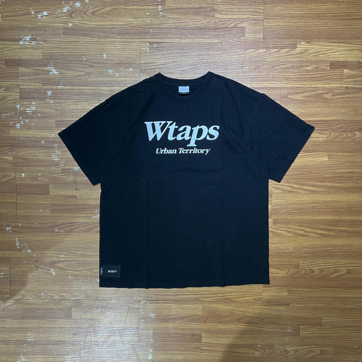 WTAPS URBAN TERRITORY SS / COTTON. TEE (Made in Japan) Black (Display Item)