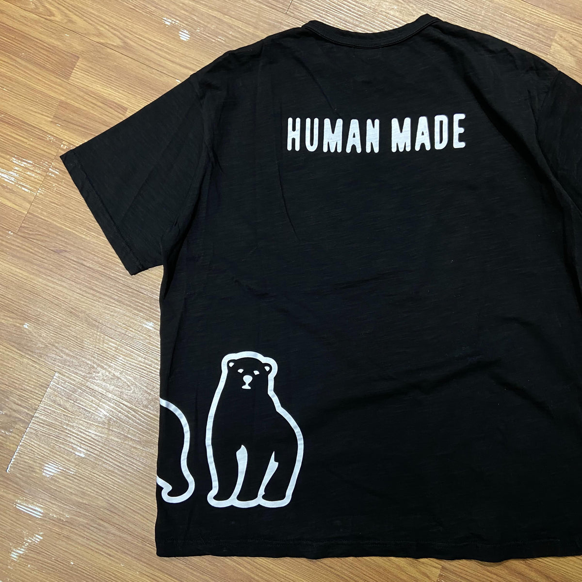Human Made Polar Bear Tee SS Black (Display Item)
