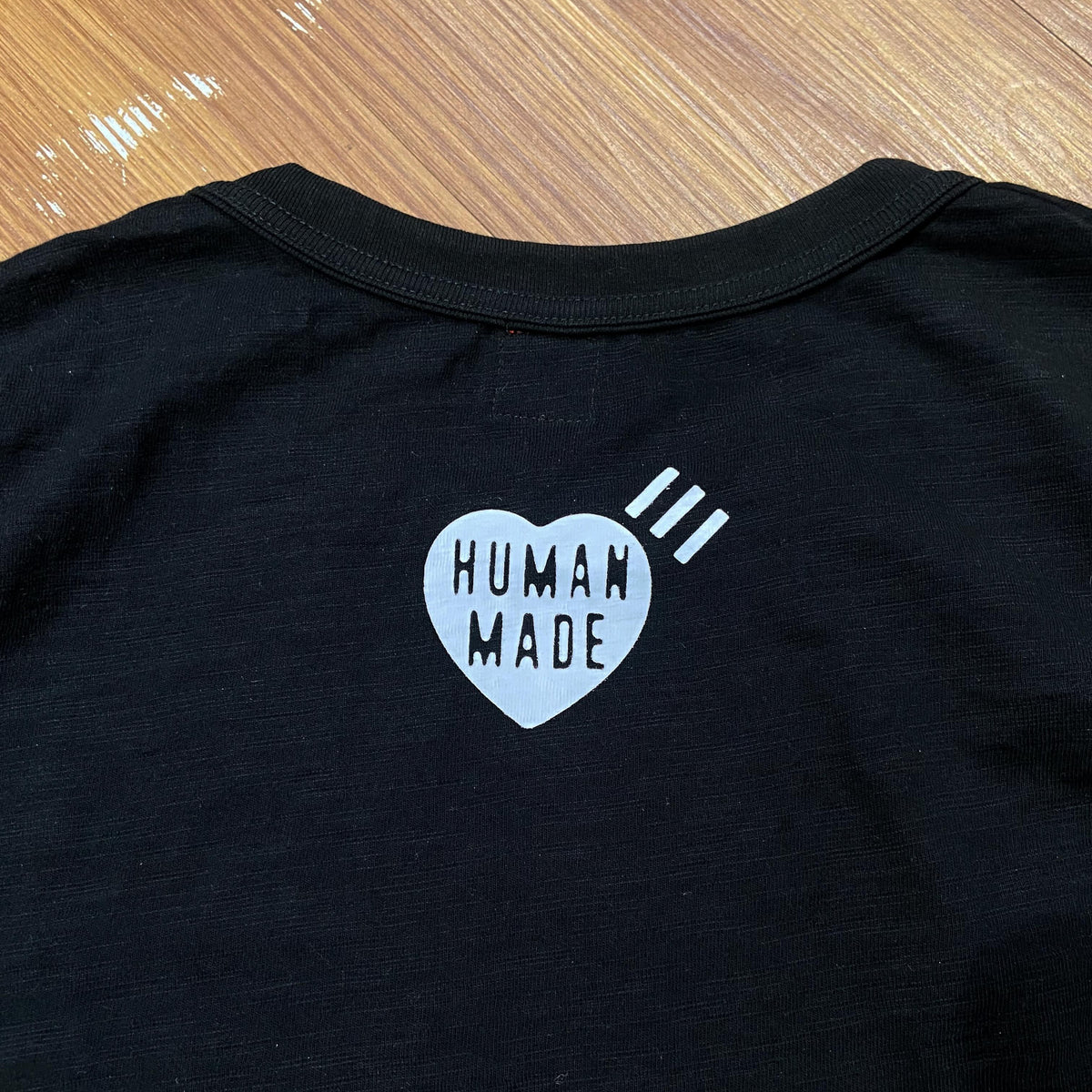 Human Made Four Leaf Clover Tee SS Black (Display Item)