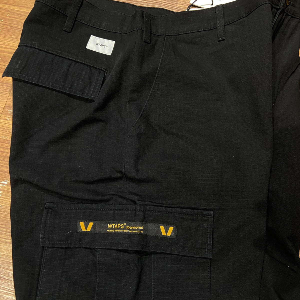 WTAPS JUNGLE STOCK TROUSERS / NYCO. RIPSTOP CORDURA (Made in Japan) Black (Display Item)