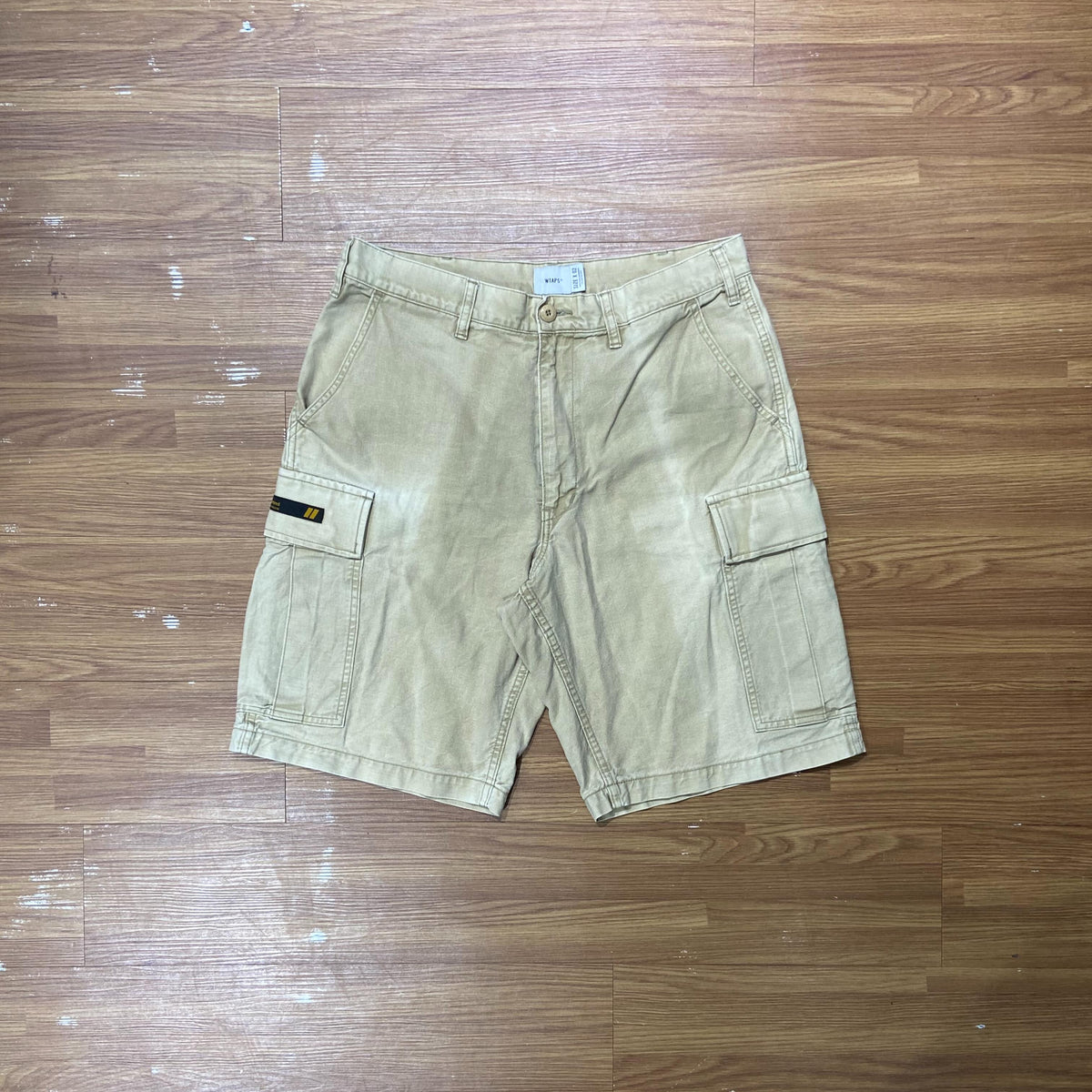 WTAPS JUNGLE SHORTS / COTTON. SERGE (Made in Japan) Light Beige (Display Item)