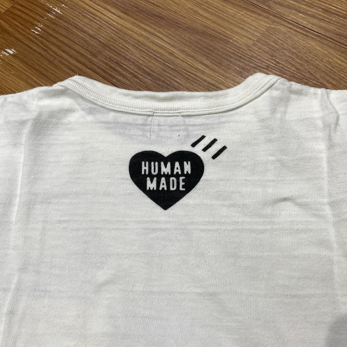 Human Made Bear Heart Tee SS White (Used)