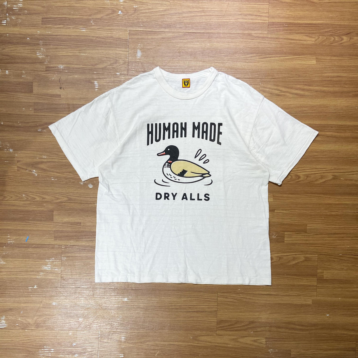 Human Made Duck Tee SS White (Display Item)