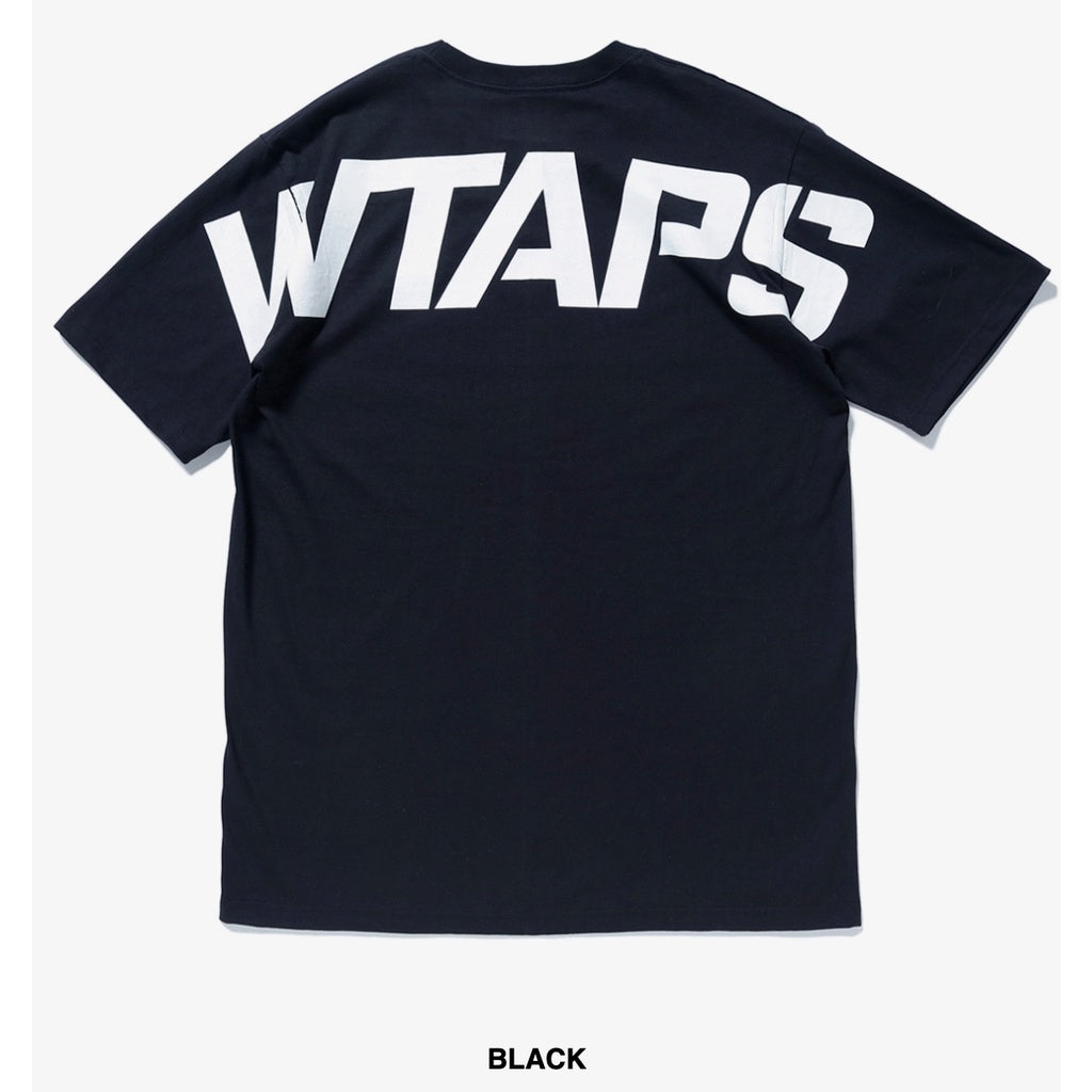 Wtaps Stencil SS Tee Black 211PCDT-ST06S