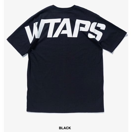 Wtaps Stencil SS Tee Black 211PCDT-ST06S