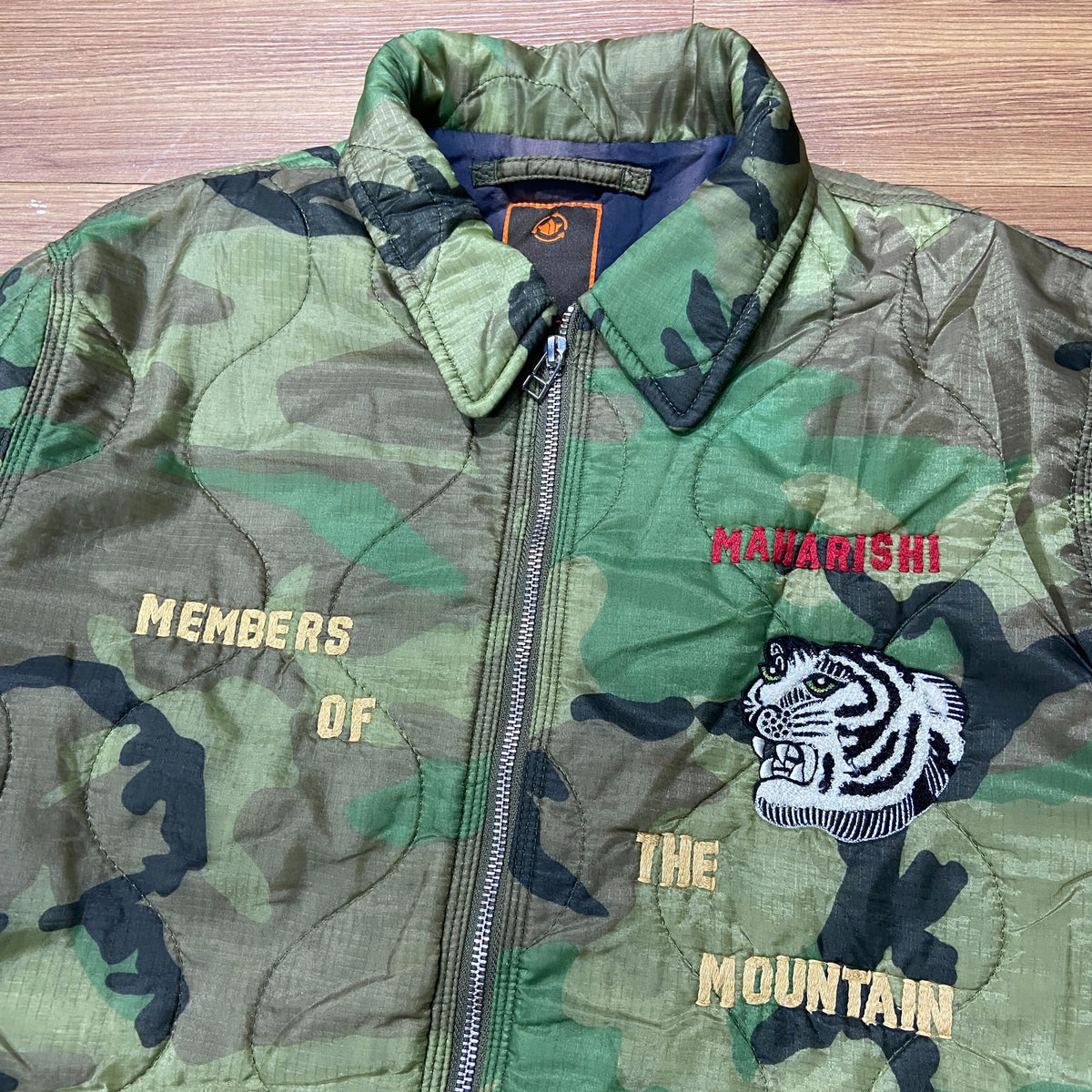 Maharishi Maha World Tour Souvenir Jacket Woodland Camo