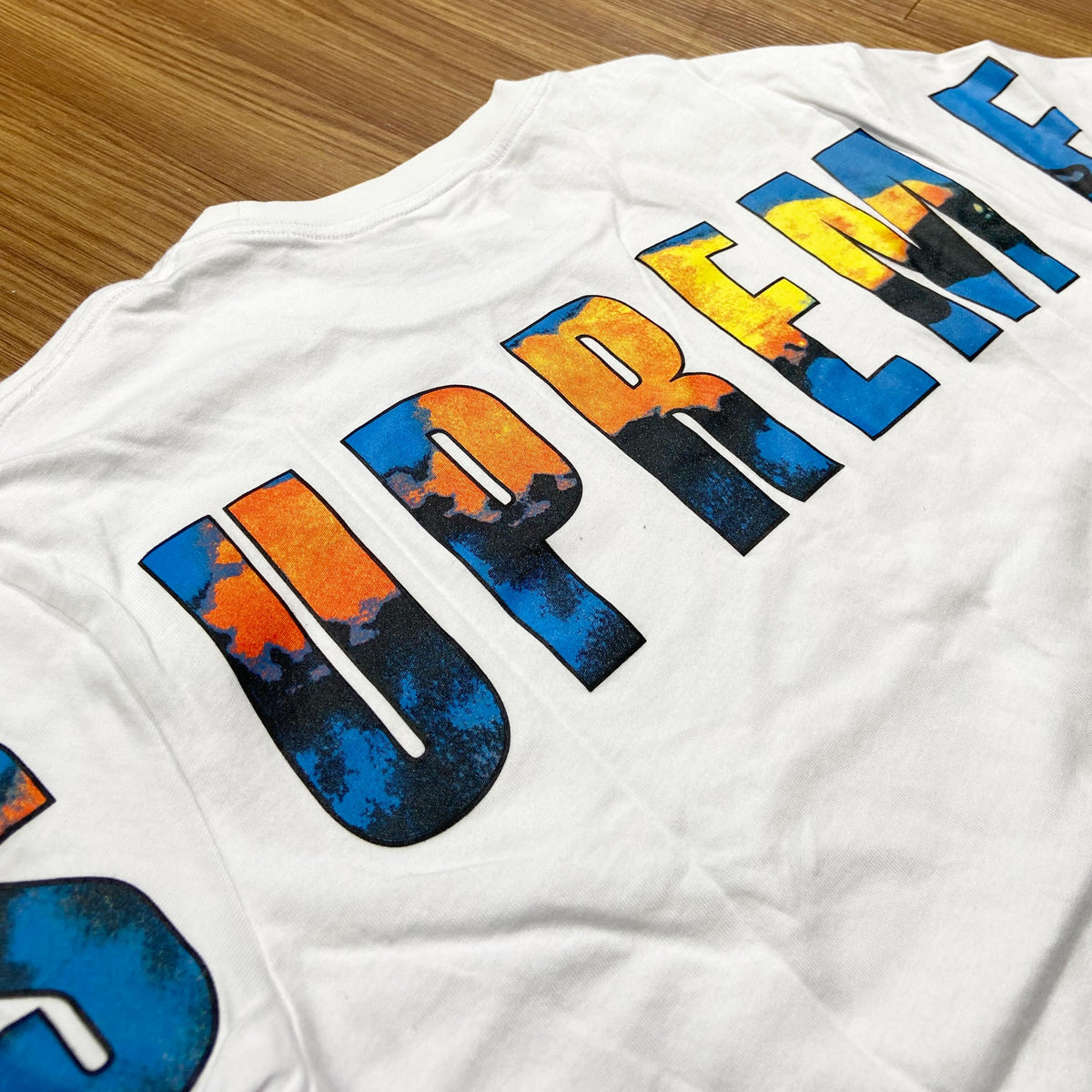 Supreme Crash Tee (Made in USA) White