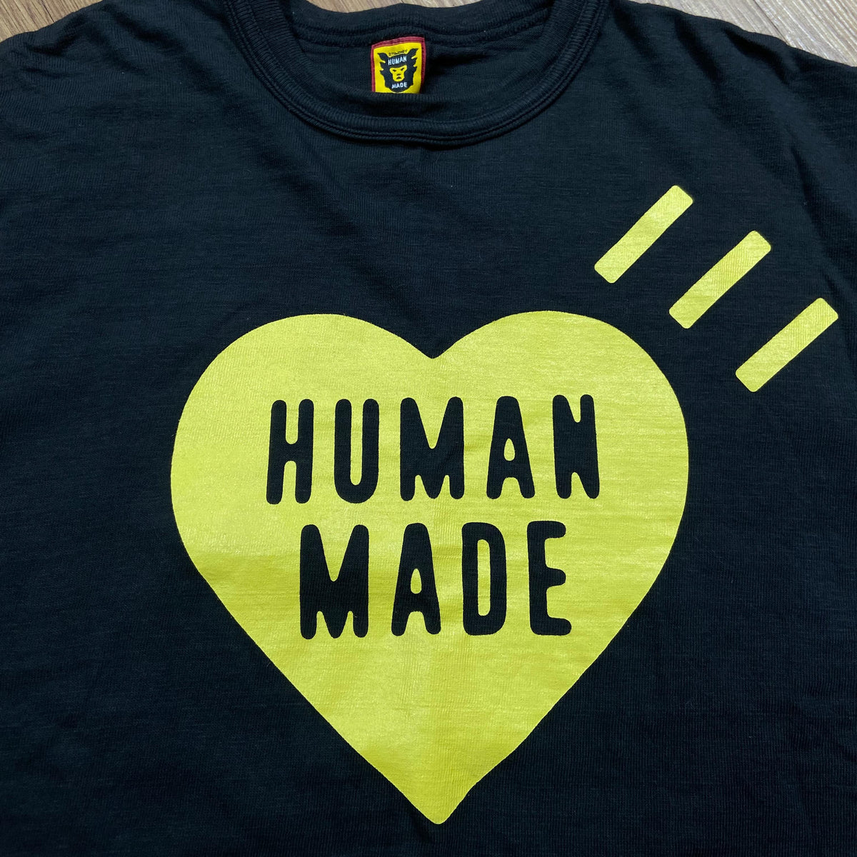 Human Made Heart Logo Tee SS Black (Used)