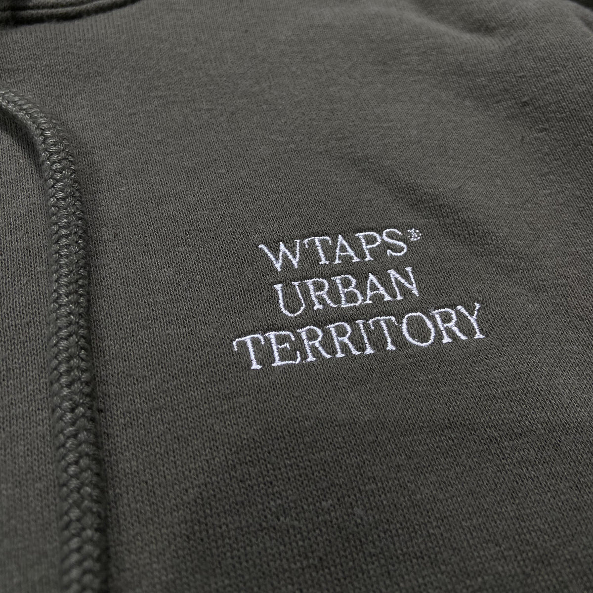 WTAPS AII HOODY / COTTON. WUT (Made in Japan) Beige Olive (Used)