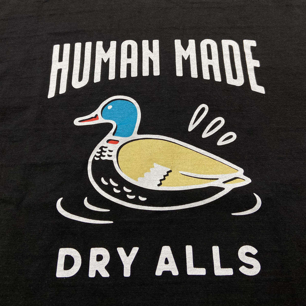 Human Made Duck Tee SS Black (Used)