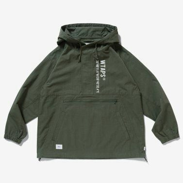 WTAPS SBS JACKET / NYCO. WEATHER (Made in Japan) Olive Drab (Used)