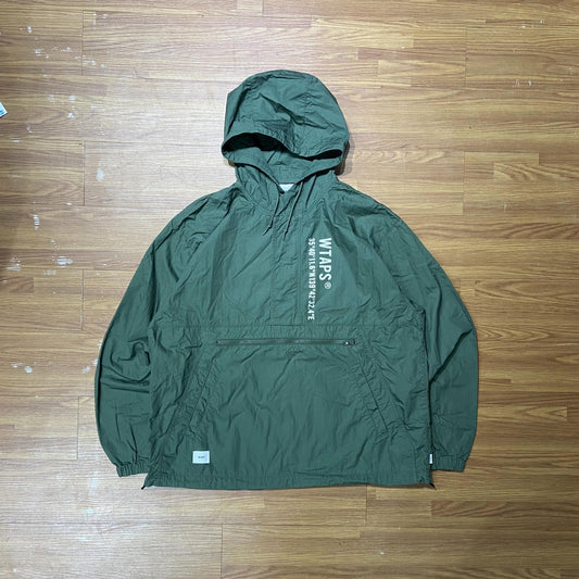 WTAPS SBS JACKET / NYCO. WEATHER (Made in Japan) Olive Drab (Used)