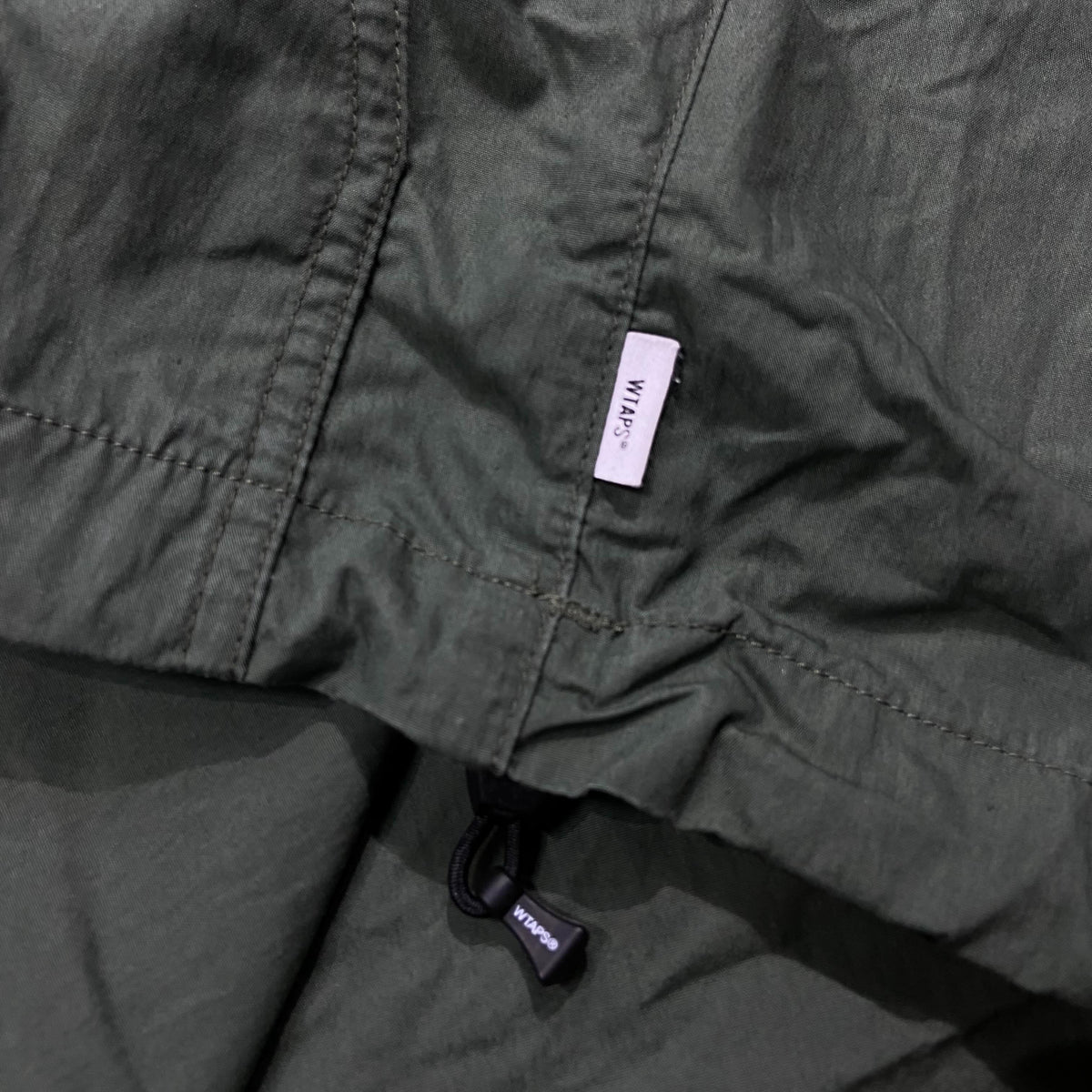 WTAPS SBS JACKET / NYCO. WEATHER (Made in Japan) Olive Drab (Used)