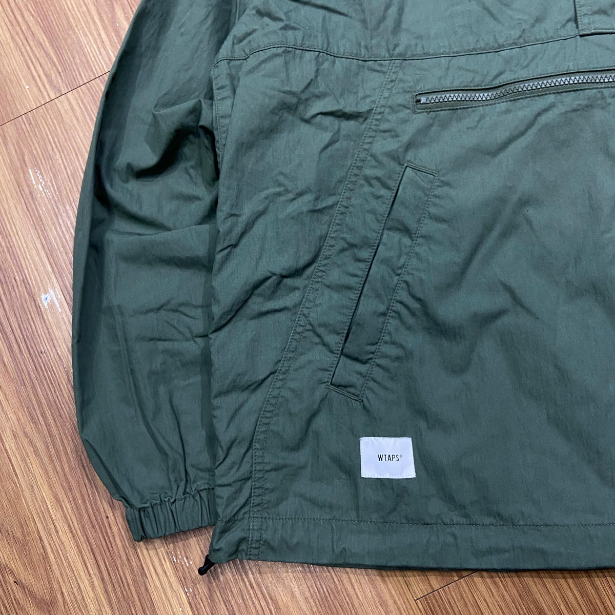 WTAPS SBS JACKET / NYCO. WEATHER (Made in Japan) Olive Drab (Used)