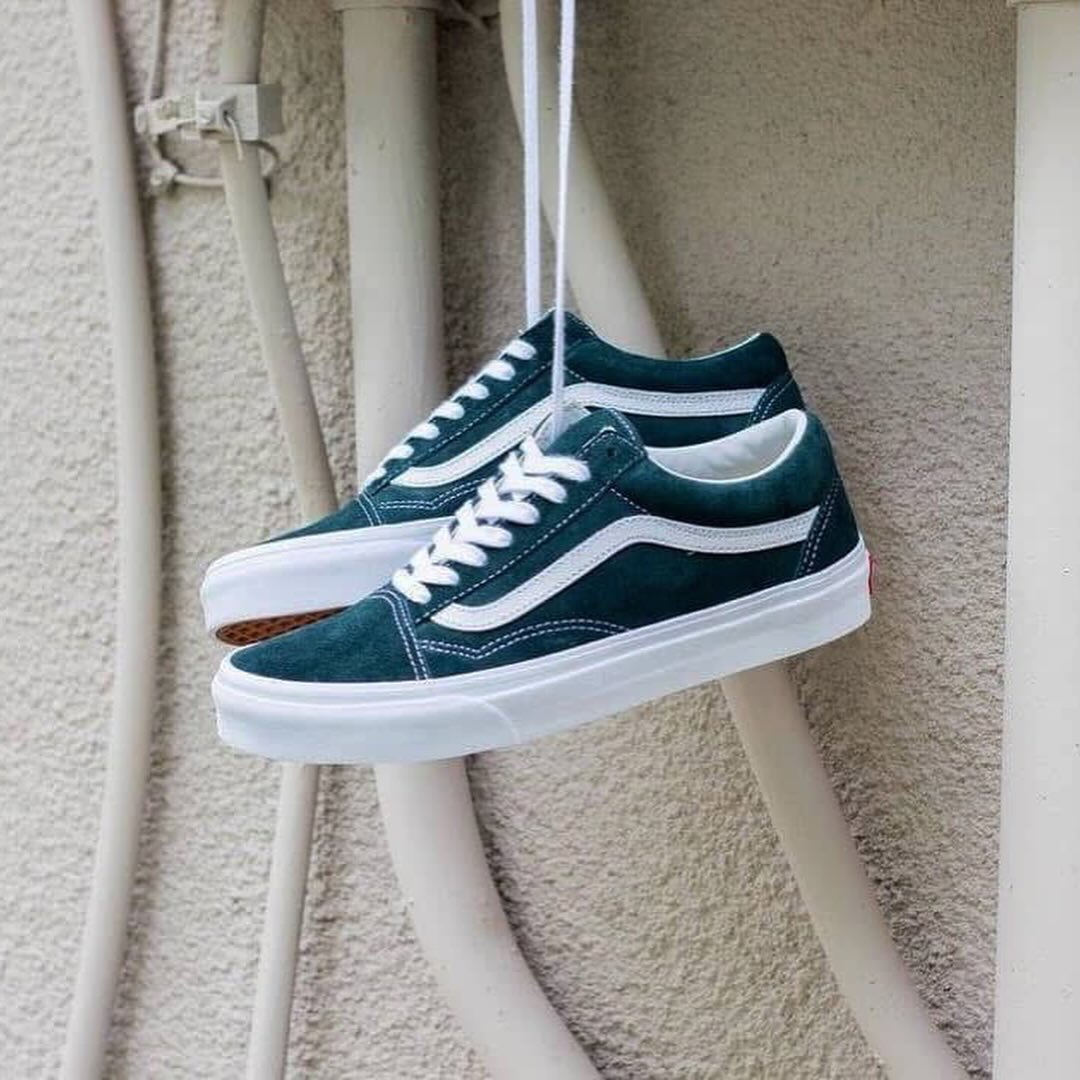 Vans Old Skool Pig Suede “3M Scotchgard™ Protector” Dark Green