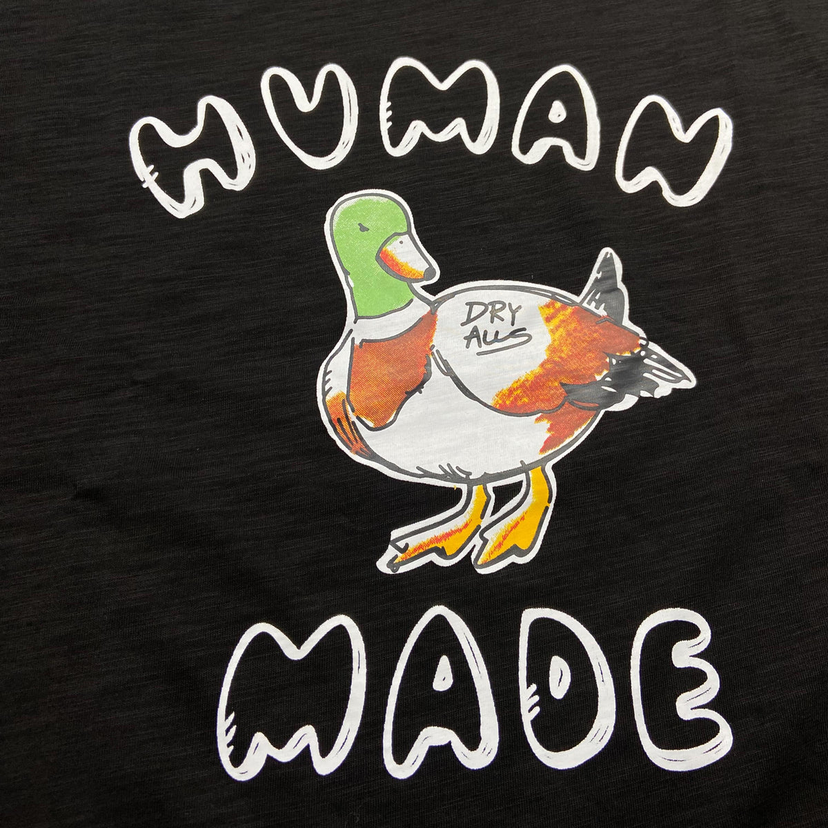 Human Made Duck Tee SS Black (Display Item)