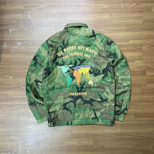 Maharishi Maha World Tour Souvenir Jacket Woodland Camo