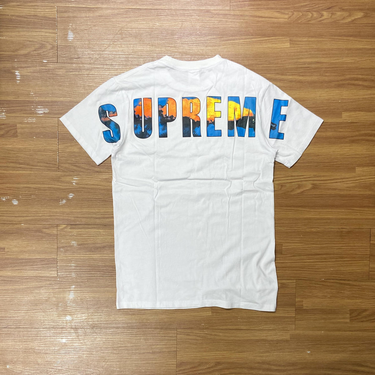Supreme Crash Tee (Made in USA) White