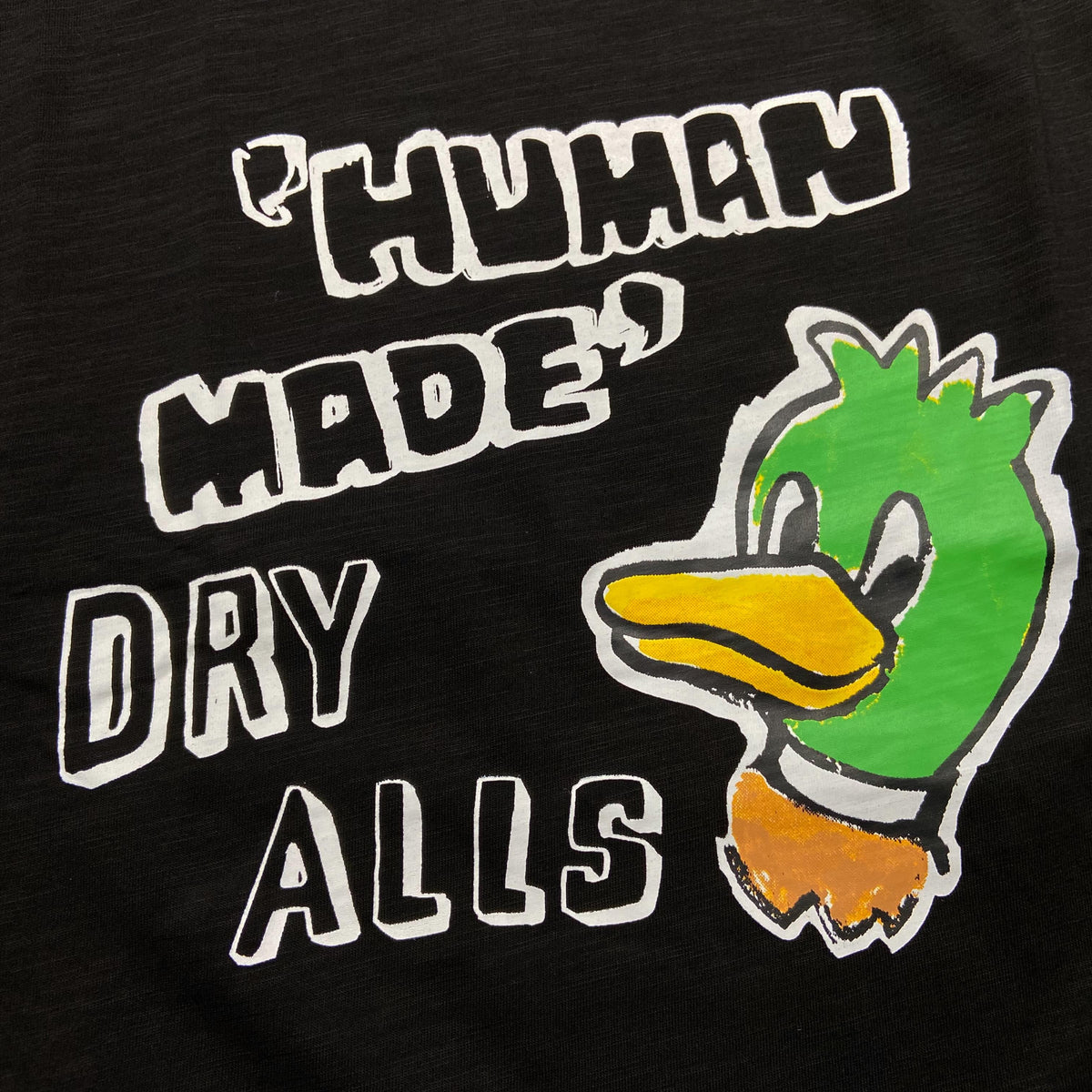 Human Made Duck Tee SS Black (Display Item)