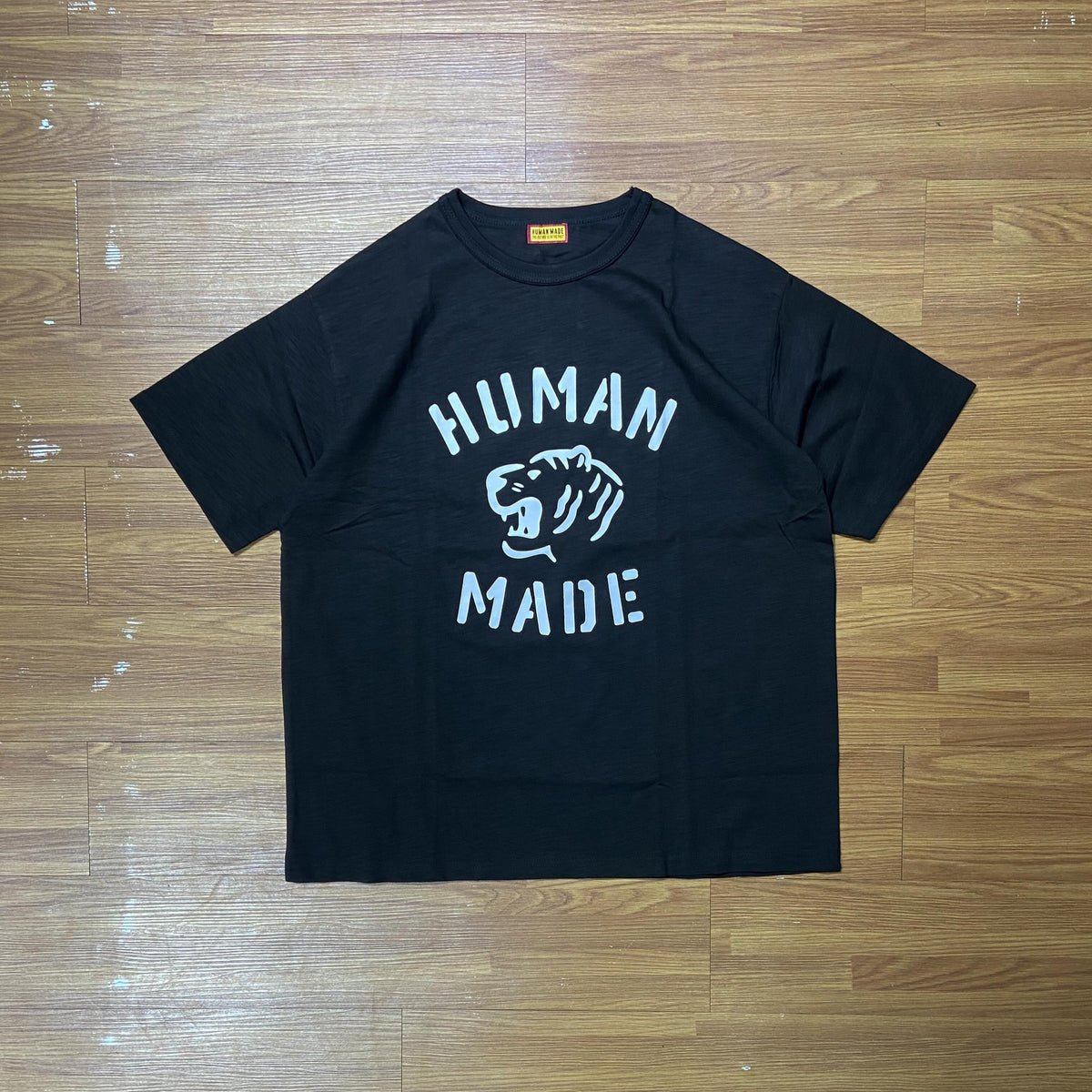 Human Made Tiger Tee SS Black (Display Item)