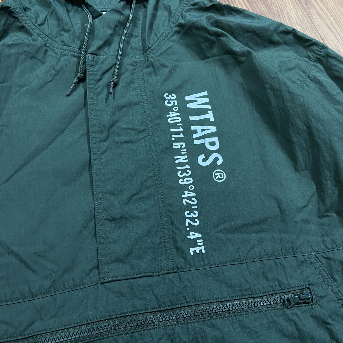 WTAPS SBS JACKET / NYCO. WEATHER (Made in Japan) Olive Drab (Used)