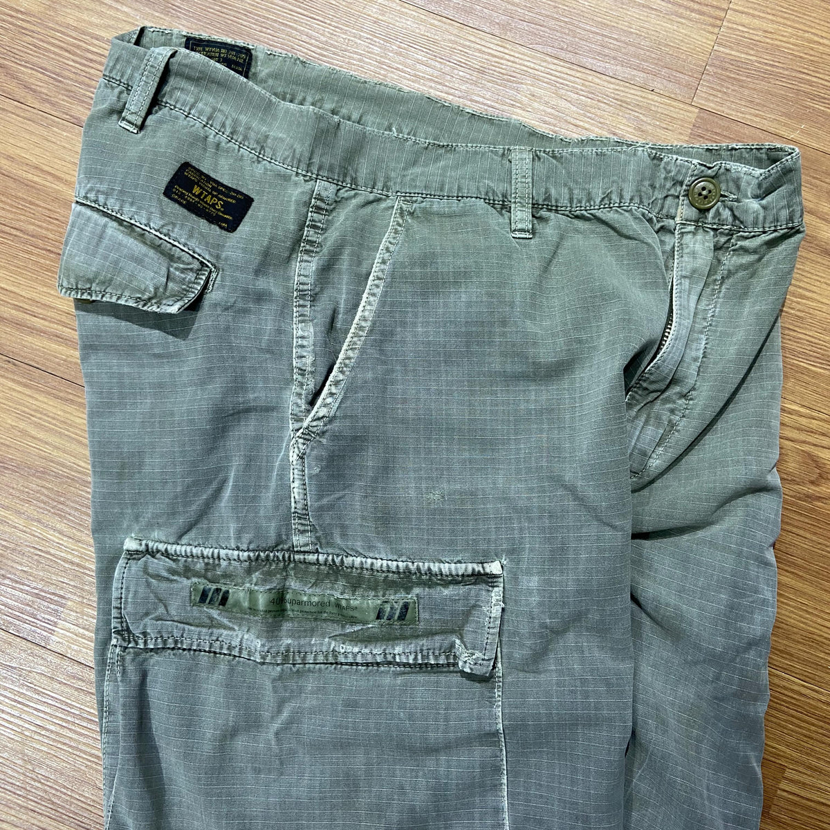 WTAPS JUNGLE STOCK TROUSER / COTTON. RIPSTOP (Made in Japan) Olive Drab (Used)