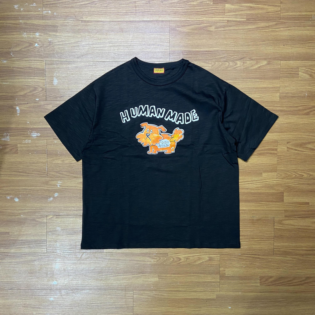 Human Made Dog Tee SS Black (Display Item)