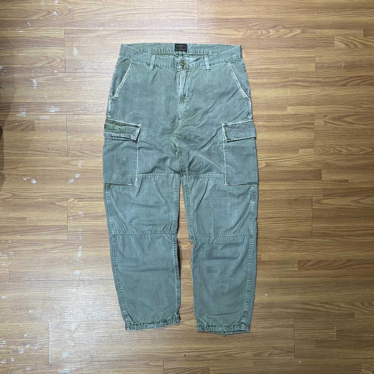 WTAPS JUNGLE STOCK TROUSER / COTTON. RIPSTOP (Made in Japan) Olive Drab (Used)