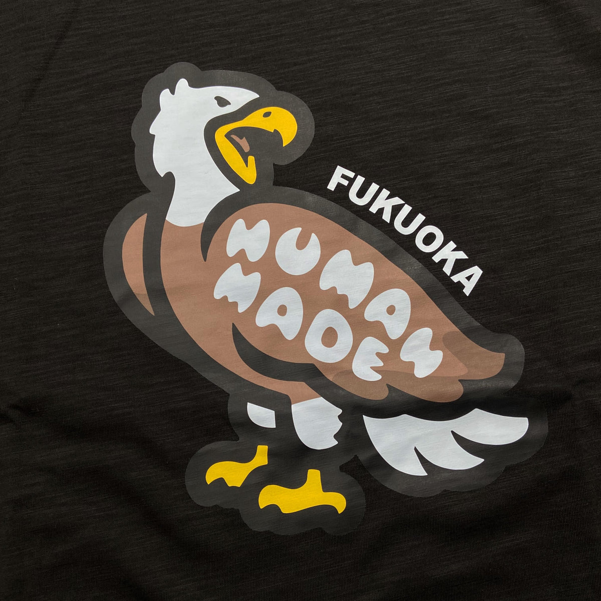 Human Made Fukuoka Black Kite Tee SS 日本福岡限定 Black (Display Item)