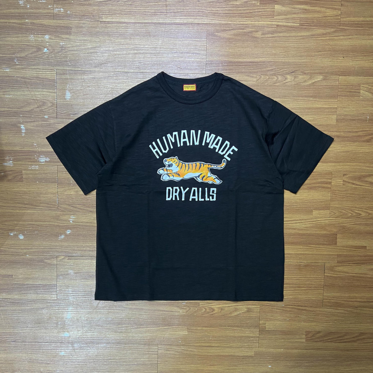 Human Made Tiger Tee SS Black (Display Item)